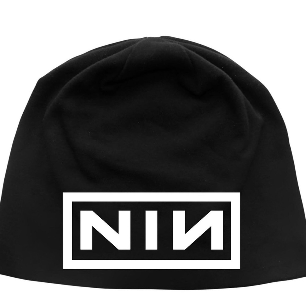 NIN black beanie